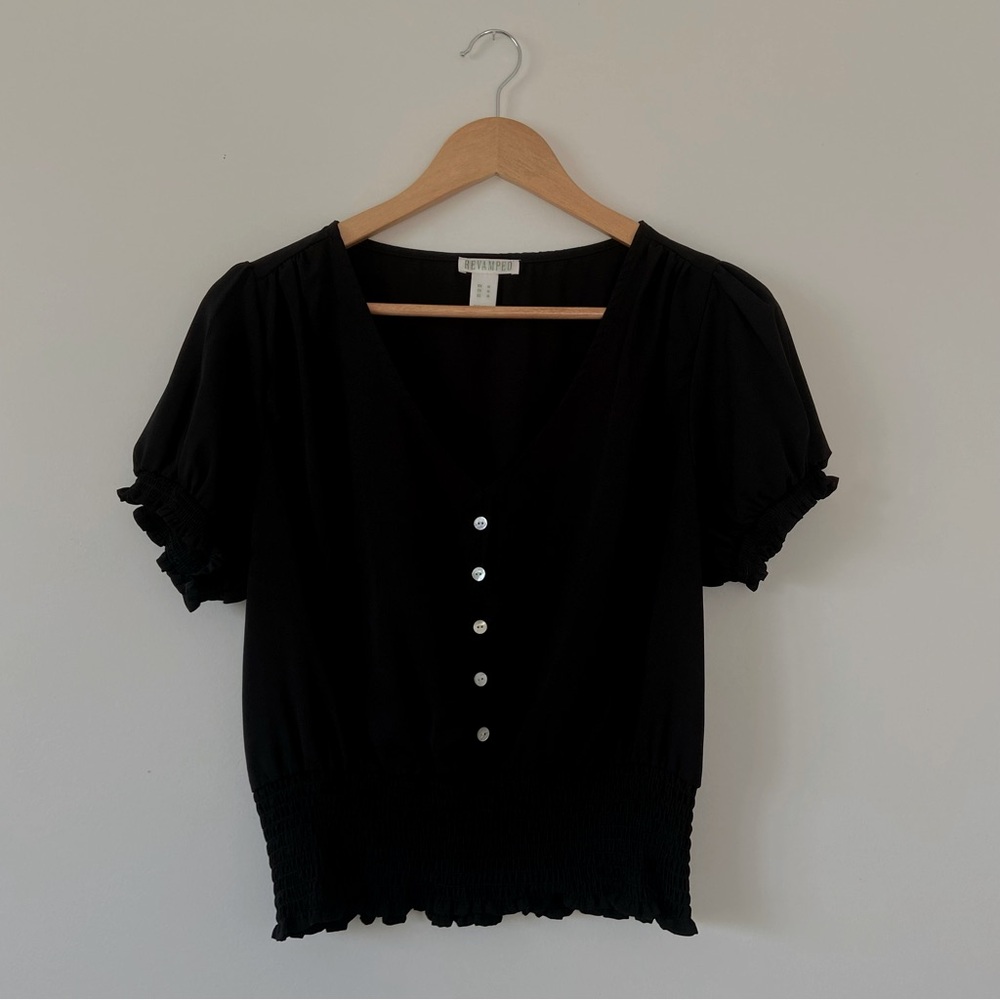 Revamped / Button Down Blouse